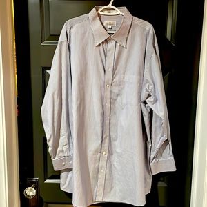 Blue stripe dress shirt